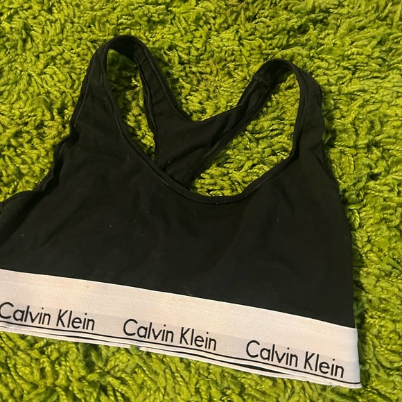 Calvin Klein Modern Cotton bralette top small - Picture 4 of 5